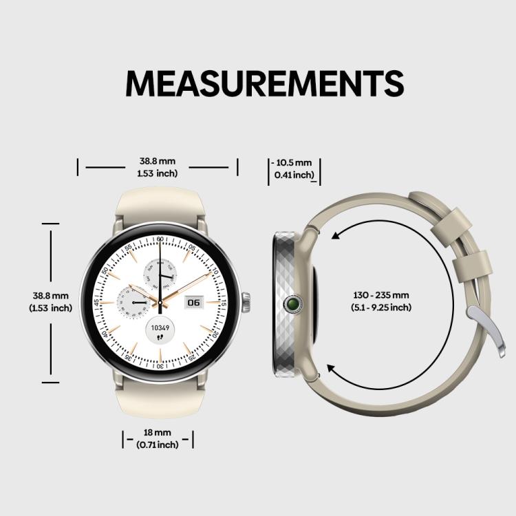 Zeblaze Lily 2 1.2 inch Screen Haute & Healthy Lady Smart Watch(Misty Pink) by Zeblaze