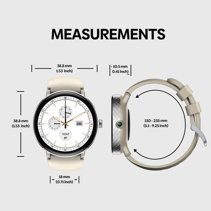 Zeblaze Lily 2 1.2 inch Screen Haute & Healthy Lady Smart Watch(Stardust Silver) by Zeblaze