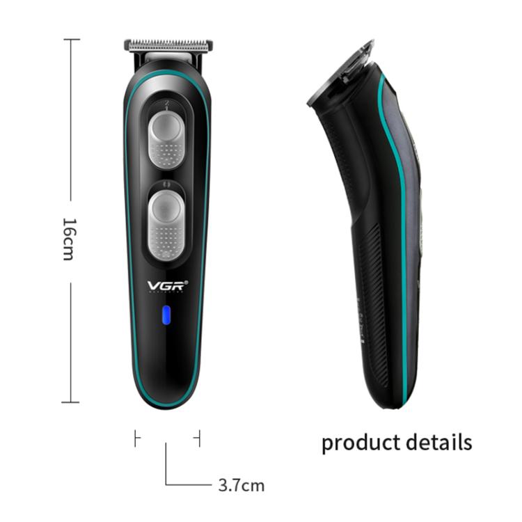 VGR V-055 10W USB Electric Household Hair Clipper(Black) by VGR