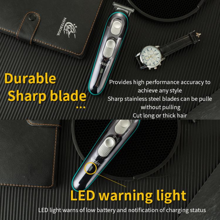 VGR V-055 10W USB Electric Household Hair Clipper(Black) by VGR