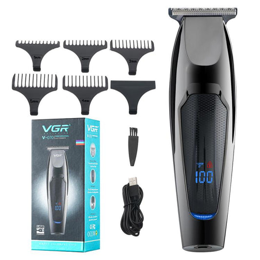 VGR V-070 10W USB 2-gears Electric Hair Clipper(Black) by VGR