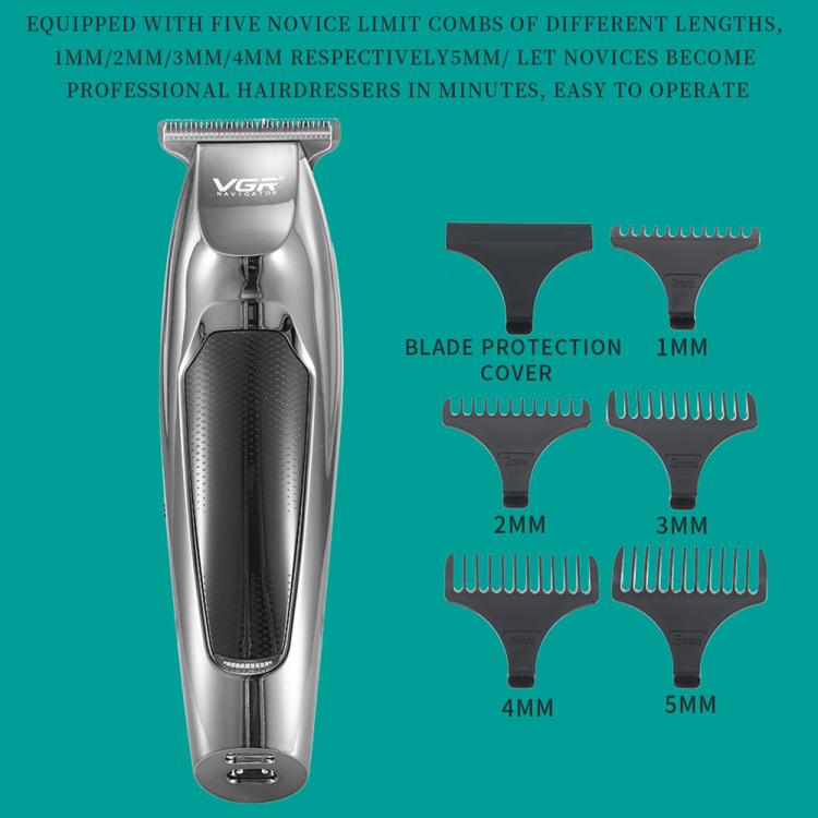 VGR V-070 10W USB 2-gears Electric Hair Clipper(Black) by VGR
