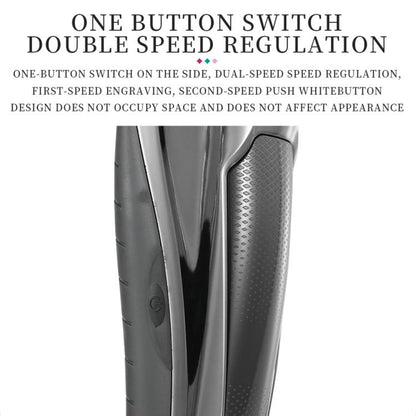 VGR V-070 10W USB 2-gears Electric Hair Clipper(Black) by VGR