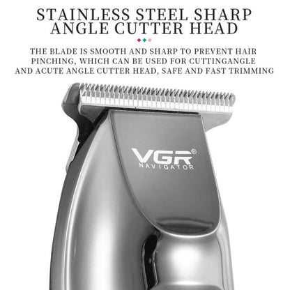 VGR V-070 10W USB 2-gears Electric Hair Clipper(Black) by VGR