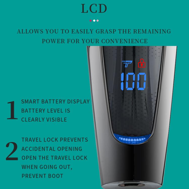 VGR V-070 10W USB 2-gears Electric Hair Clipper(Black) by VGR