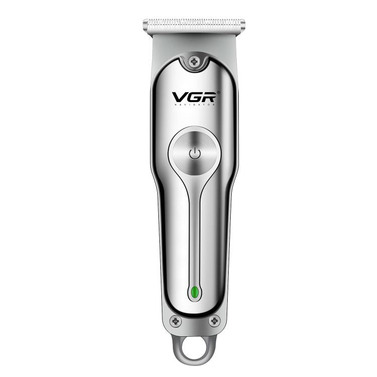VGR V-071 5W Carbon Steel Blade USB Electric Hair Clipper(Silver) by VGR
