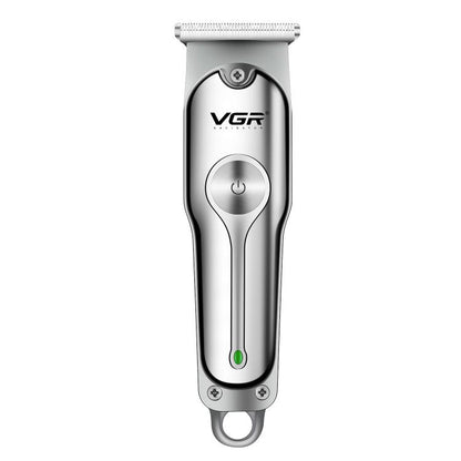 VGR V-071 5W Carbon Steel Blade USB Electric Hair Clipper(Silver) by VGR