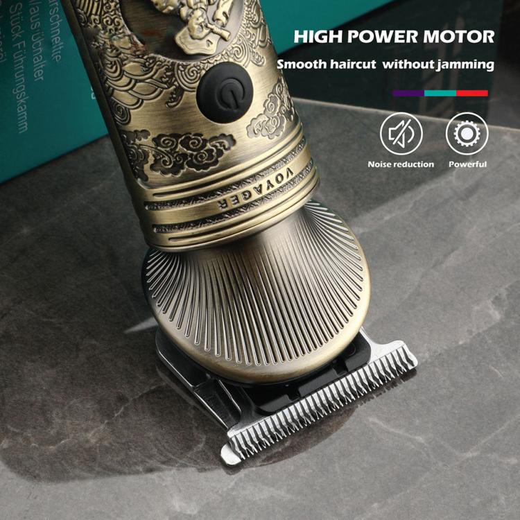 VGR V-106 6-in-1 Digital Display Electric Hair Clipper Kit(Gold) by VGR