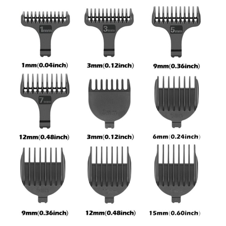 VGR V-106 6-in-1 Digital Display Electric Hair Clipper Kit(Gold) by VGR