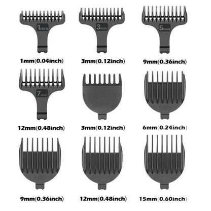 VGR V-106 6-in-1 Digital Display Electric Hair Clipper Kit(Gold) by VGR