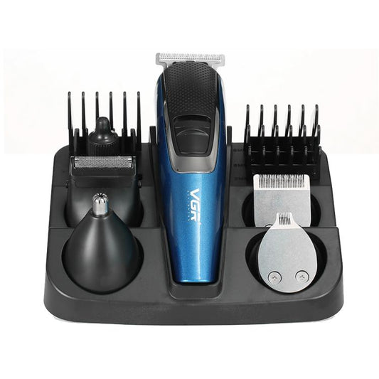 VGR V-172 10W Multifunctional USB Electric Hair Clipper(Blue) by VGR