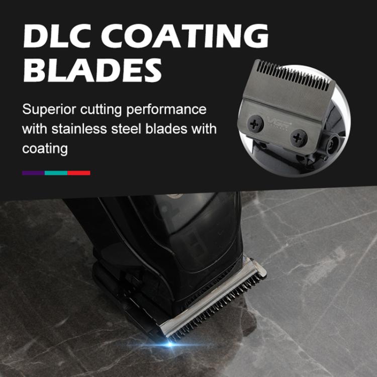 VGR V-653 Professional USB Electric Hair Clipper with Holder(Black) by VGR