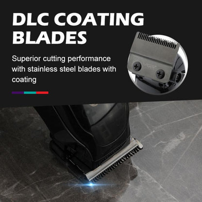 VGR V-653 Professional USB Electric Hair Clipper with Holder(Black) by VGR