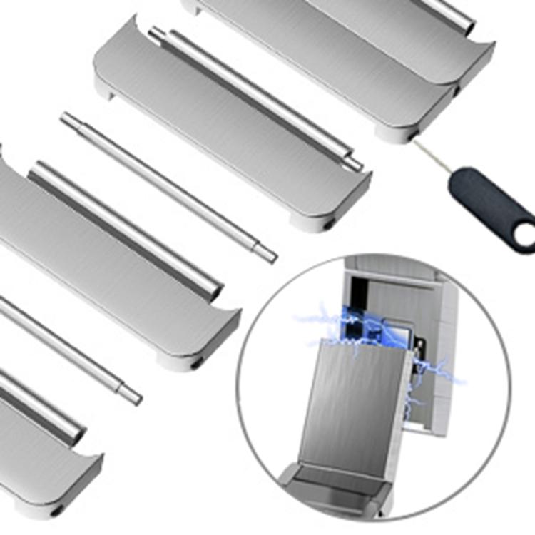 For Samsung Galaxy Watch 4 / 5 / 6 / 7 One Bead Magnetic Buckle Stainless Steel Watch Band(Silver) by bashfashion