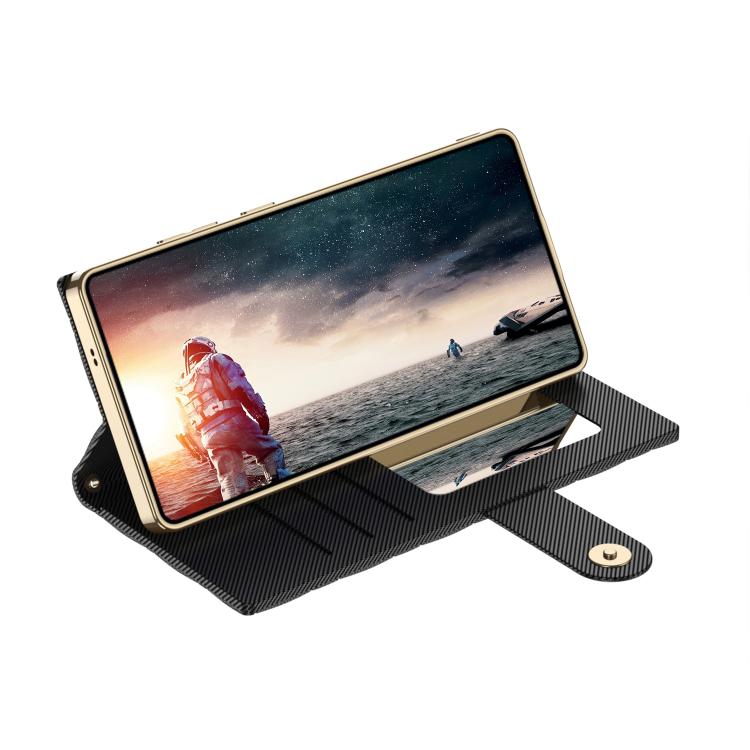 For Samsung Galaxy S25 Ultra 5G GKK Plating Diamond Texture Leather Phone Case With Crossbody Chain(Black) by GKK