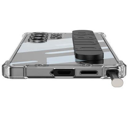 For Samsung Galaxy S25 Ultra 5G GKK Airbag Silicone Wristband Phone Case, Not Included Pen(Gray) by GKK