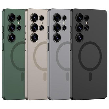 For Samsung Galaxy S25 Ultra 5G GKK MagSafe Full Coverage Phone Case(Black) by GKK