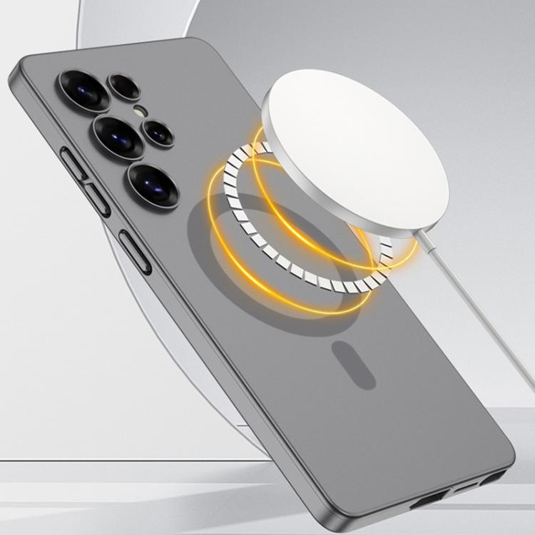 For Samsung Galaxy S25 Ultra 5G GKK MagSafe Full Coverage Phone Case(Black) by GKK