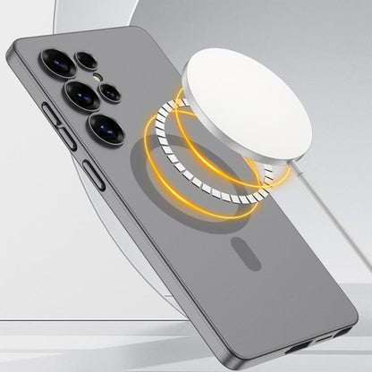 For Samsung Galaxy S25 Ultra 5G GKK MagSafe Full Coverage Phone Case(Black) by GKK