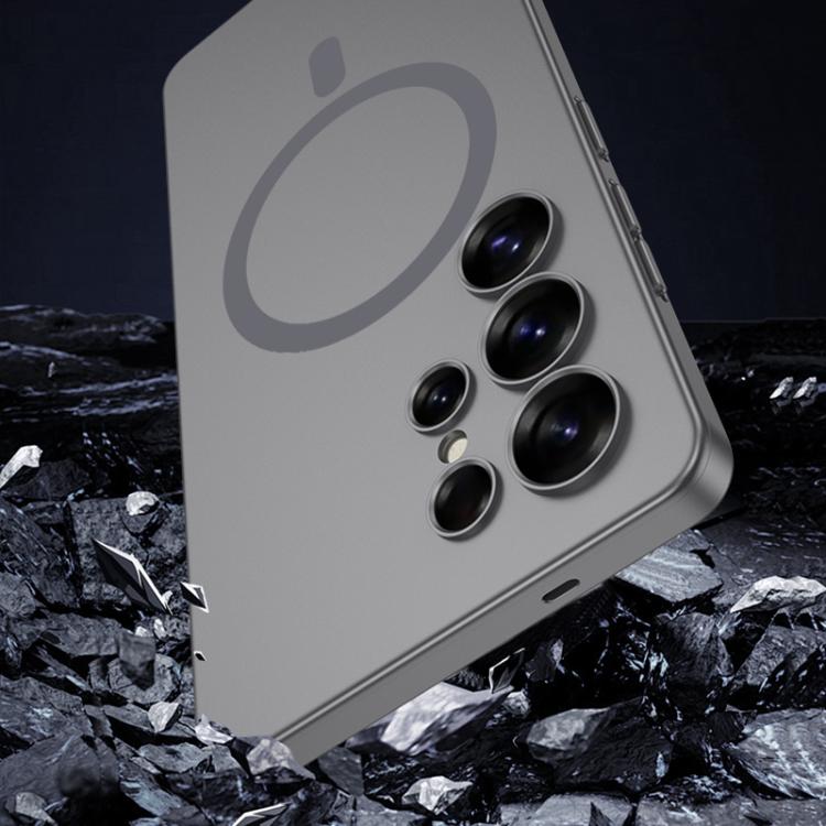 For Samsung Galaxy S25 Ultra 5G GKK MagSafe Full Coverage Phone Case(Black) by GKK