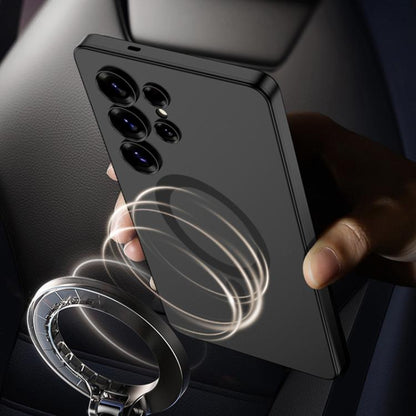 For Samsung Galaxy S25 Ultra 5G GKK MagSafe Full Coverage Phone Case(Black) by GKK