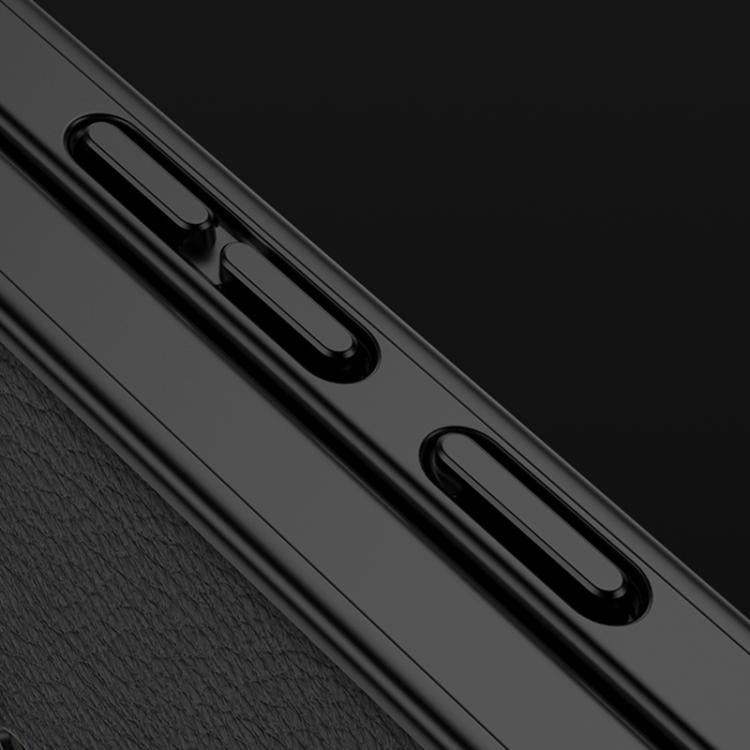 For Samsung Galaxy S25 Ultra 5G GKK Built-in MagSafe Leather Full Coverage Phone Case(Black) by GKK