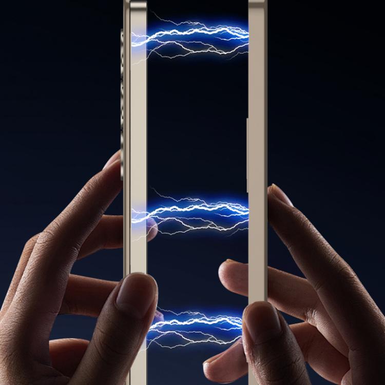 For Samsung Galaxy S25 Ultra 5G GKK Built-in MagSafe Leather Full Coverage Phone Case(Black) by GKK