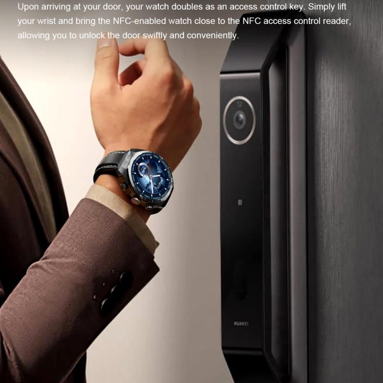 GT97 1.53 inch Round Screen 2 in 1 Bluetooth Earphone Leather Strap Smart Watch Supports Bluetooth Calls(Black) by bashfashion