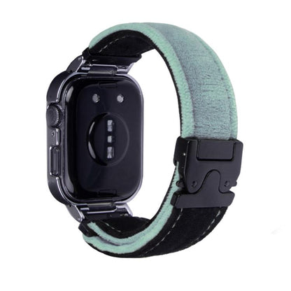 For Huawei Watch Fit3 Brushed Metal Silver Frame Watch Band(Black Blue Grey) by bashfashion