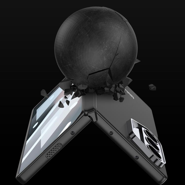 For Samsung Galaxy Z Fold6 GKK Integrated Magnetic Folding Hinge All-inclusive Explorer Phone Case(Black) by GKK