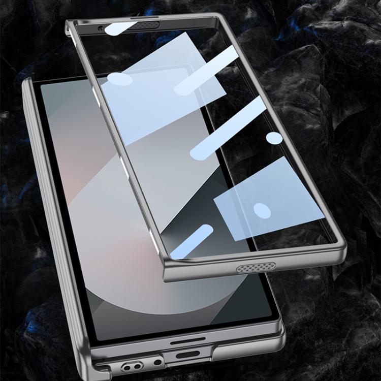 For Samsung Galaxy Z Fold6 GKK Integrated Magnetic Folding Hinge All-inclusive Explorer Phone Case(Black) by GKK