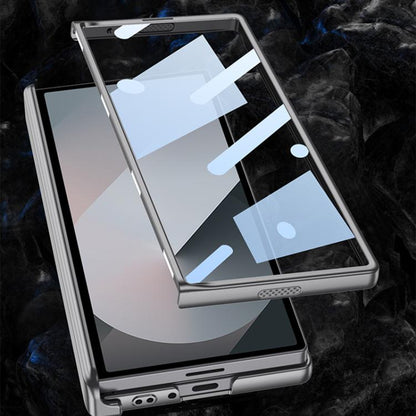 For Samsung Galaxy Z Fold6 GKK Integrated Magnetic Folding Hinge All-inclusive Explorer Phone Case(Black) by GKK