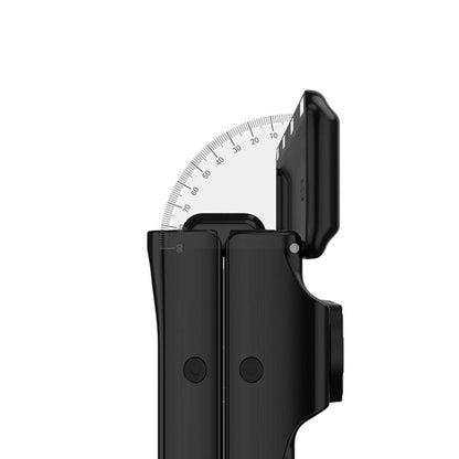 For Samsung Galaxy Z Fold6 GKK Integrated Magnetic Folding Hinge Adjust Gear Phone Case with Pen Slots(Black) by GKK