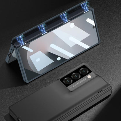 For Samsung Galaxy Z Fold6 GKK Integrated Magnetic Folding Hinge Magic Cube Phone Case(Titanium Grey) by GKK