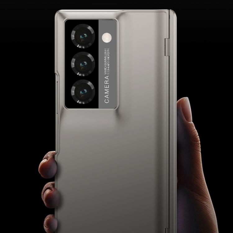 For Samsung Galaxy Z Fold6 GKK Integrated Magnetic Folding Hinge Magic Cube Phone Case(Titanium Grey) by GKK