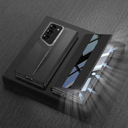 For Samsung Galaxy Z Fold6 GKK Integrated Blade Flip PU Phone Case(Grey) by GKK