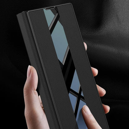 For Samsung Galaxy Z Fold6 GKK Integrated Blade Flip PU Phone Case(Grey) by GKK