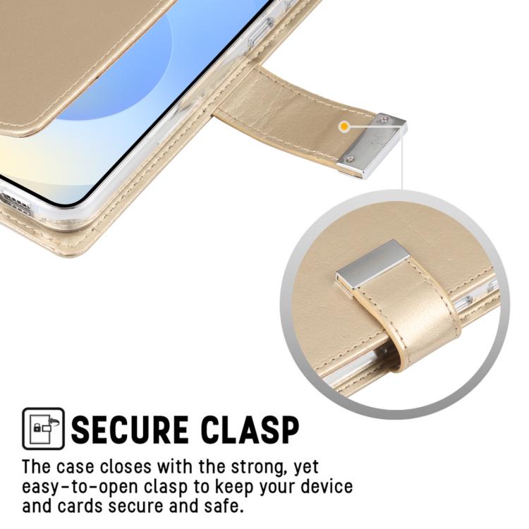 For Samsung Galaxy S25 5G GOOSPERY RICH DIARY Crazy Horse Texture Leather Phone Case(Blue) by GOOSPERY