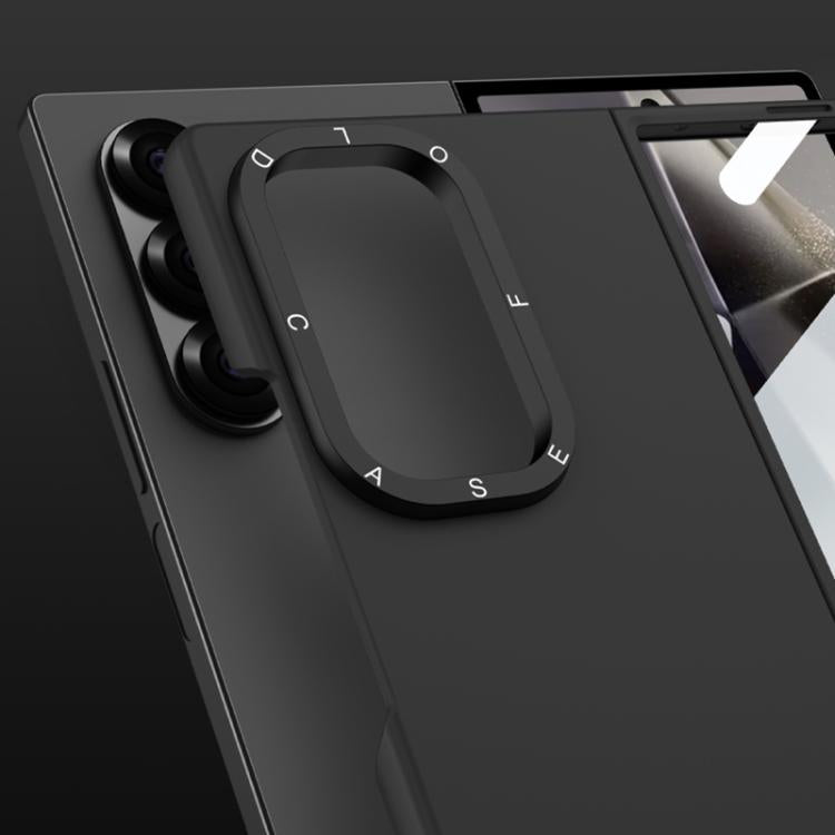 For Samsung Galaxy Z Fold6 GKK Integrated Simple Trendy Shockproof Phone Case(Mountain Gray) by GKK