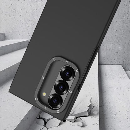 For Samsung Galaxy Z Fold6 GKK Integrated Simple Trendy Shockproof Phone Case(Mountain Gray) by GKK