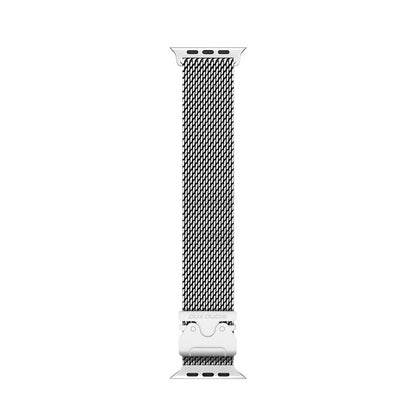 For Apple Watch 46mm / 49mm / 45mm / 44mm DUX DUCIS Milanese Air Series Stainless Steel Magnetic Watch Strap(Silver) by DUX DUCIS
