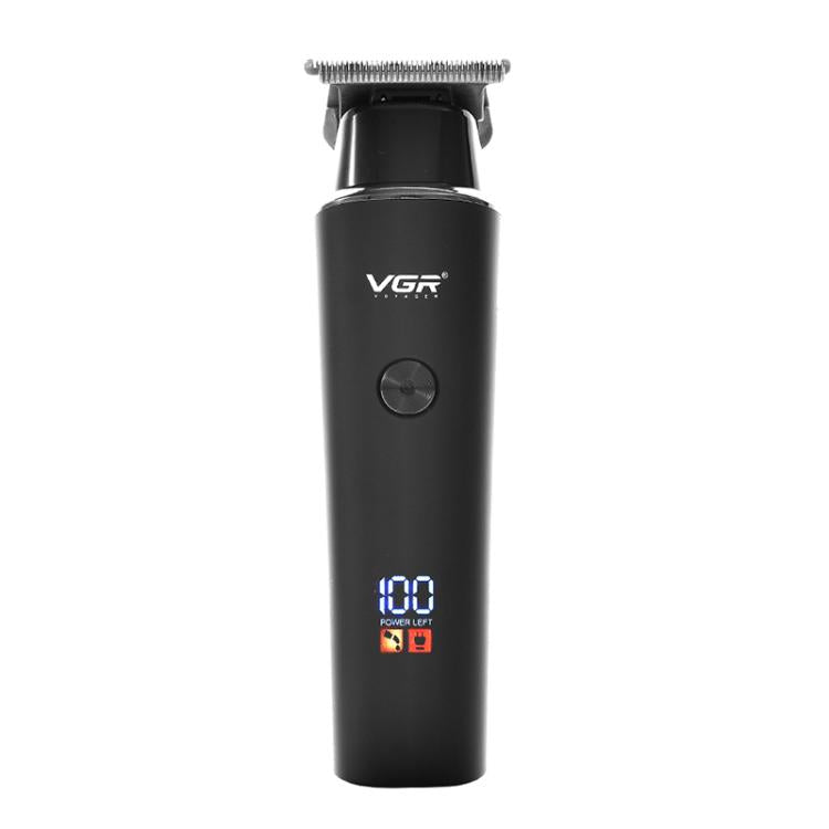 VGR V-937 LED Digital Display Salon USB Electric Hair Clipper(Black) by VGR
