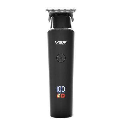 VGR V-937 LED Digital Display Salon USB Electric Hair Clipper(Black) by VGR