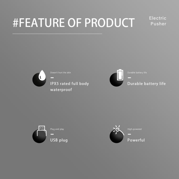 VGR V-951 IPX5 LED Digital Display Portable Light USB Hair Clipper(Black) by VGR