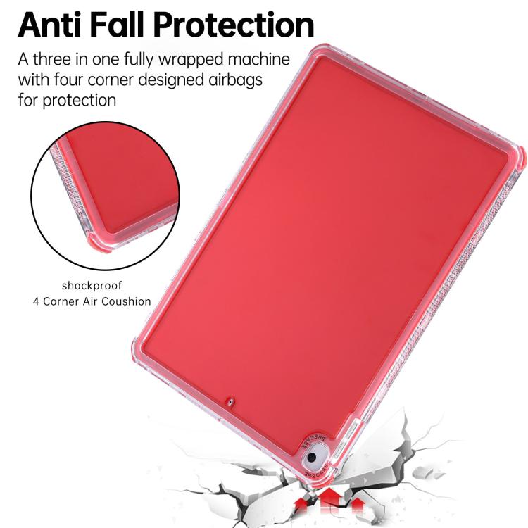 For iPad mini 2024 / mini 6 Dream 3 in 1 TPU Hybrid PC Tablet Case(Red) by bashfashion