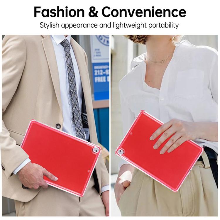 For iPad 10.2 2021 / 2020 / 10.5 2019 Dream 3 in 1 TPU Hybrid PC Tablet Case(Red) by bashfashion