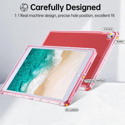 For iPad 10.2 2021 / 2020 / 10.5 2019 Dream 3 in 1 TPU Hybrid PC Tablet Case(Red) by bashfashion
