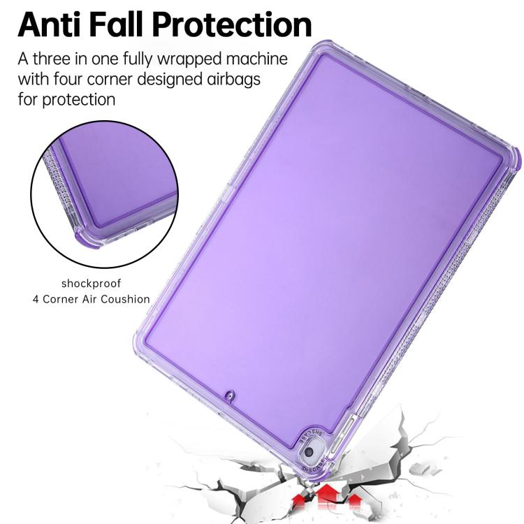 For iPad Air / Air 2 / 9.7 2018 Dream 3 in 1 TPU Hybrid PC Tablet Case(Purple) by bashfashion