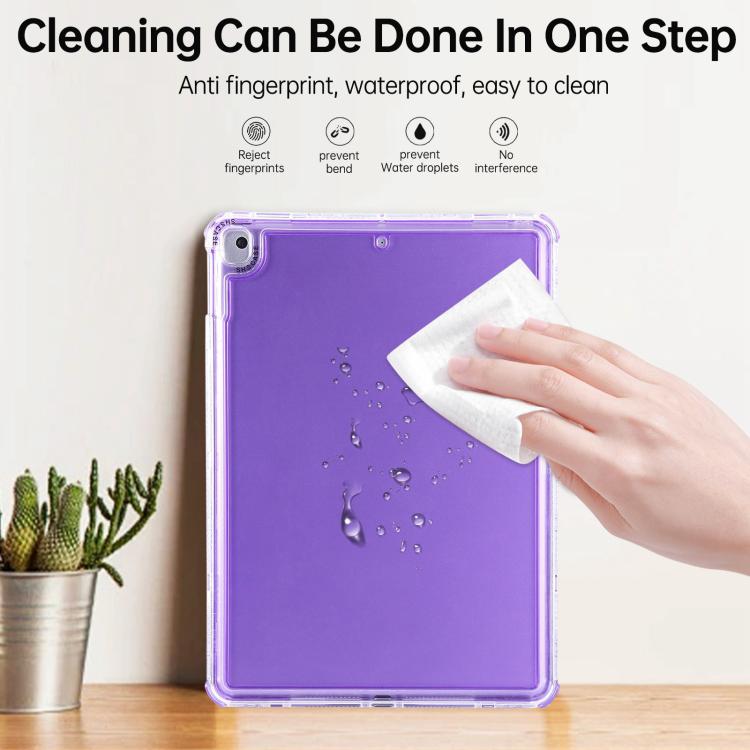 For iPad Air / Air 2 / 9.7 2018 Dream 3 in 1 TPU Hybrid PC Tablet Case(Purple) by bashfashion