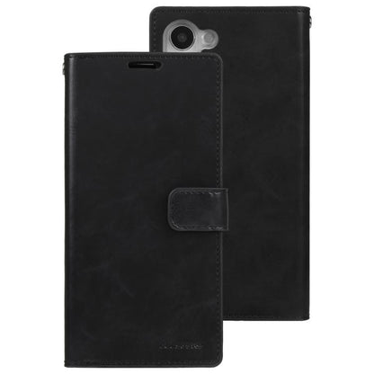 For Samsung Galaxy S25+ 5G GOOSPERY MANSOOR DIARY 9 Card Slots Leather Phone Case(Black) by GOOSPERY